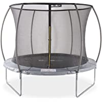 Los mejores  - Cama elástica Redonda Ø 305 cm Gris con Red de Seguridad Interna - Mars Inner - Nuevo Modelo - Cama elástica de jardín 3…
